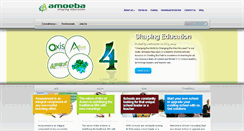 Desktop Screenshot of amoebaeducation.com